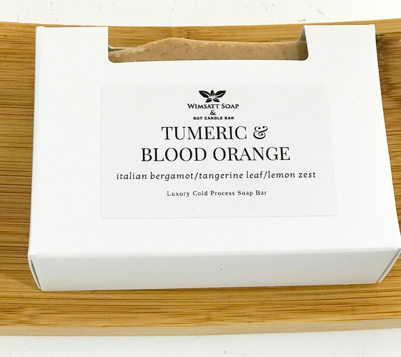 Tumeric Blood Orange Natural Soap Bar