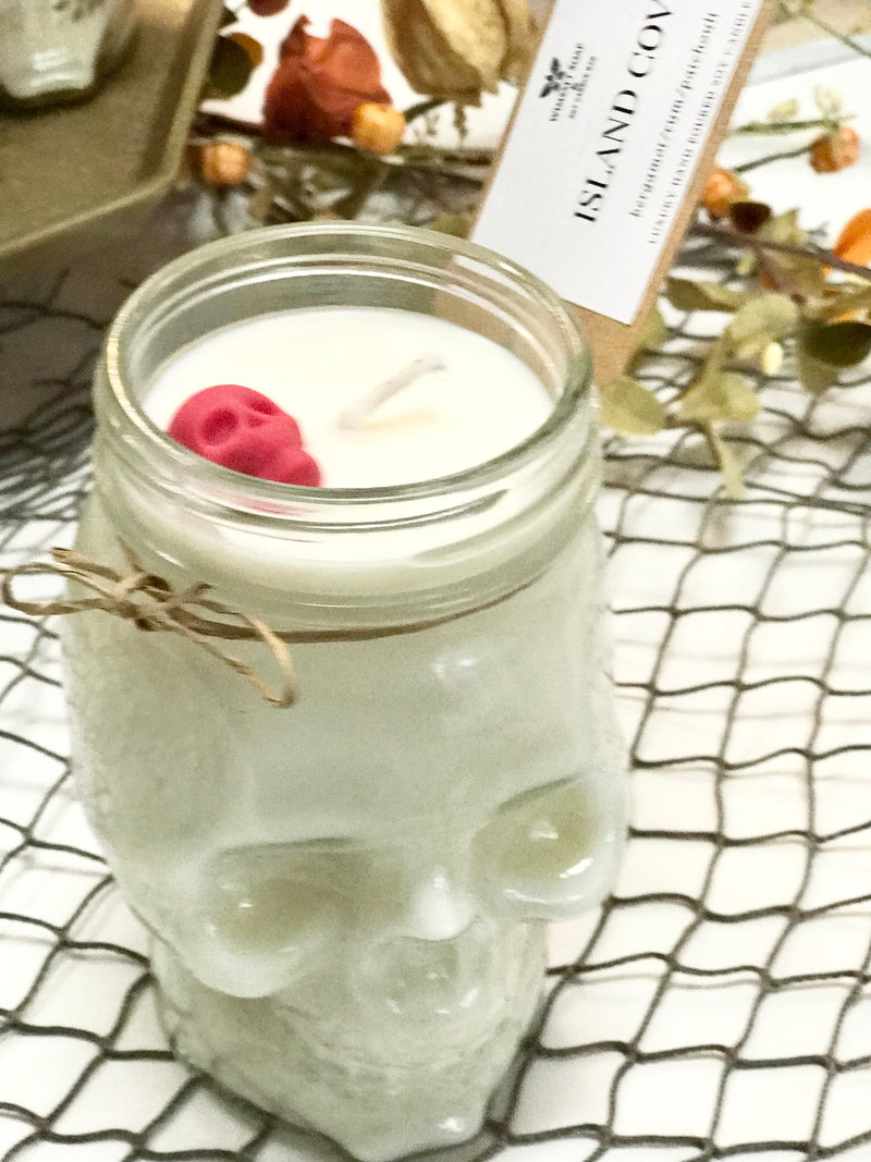 Island Cove Skull Soy Candle