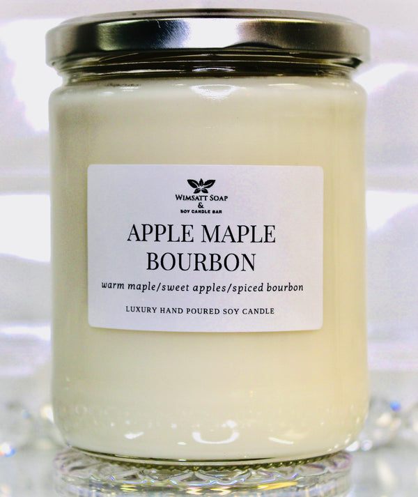 Apple Maple Bourbon - Soy Candle